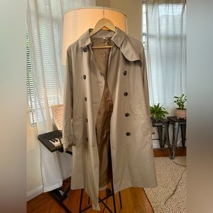Muji trench coat